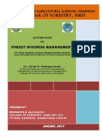 BOOK Forest Business Management by Girish
