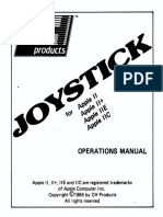 CH Mach II and Mach III Joystick Manual