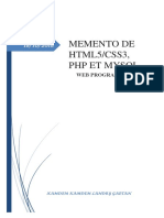 Memento 2 HTML5.CSS3.PHP - Mysql