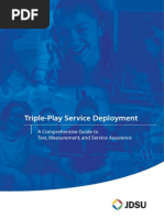 Triple-Play Service Deployment