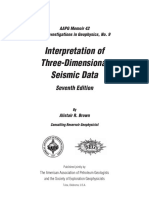 Interpretation of Three-Dimensional Seismic Data: Seventh Edition