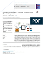 Supercritical Water Gasification of Fruit Pulp For Hydrogen Production Effect of Reaction Parameters