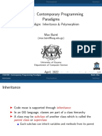 CSE2200: Contemporary Programming Paradigms: OO Paradigm: Inheritance & Polymorphism