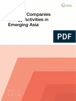 Chinese Companies Energy Activities in Emerging Asia