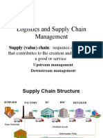 Logistics and Supply Chain Management