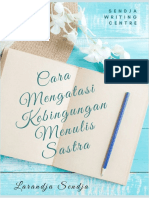 7 Tips Mengatasi Kebingungan Menulis Sastra