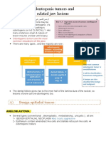 Odontogenic Tumors and Related Jaw Lesions: A) Benign Epithelial Tumors