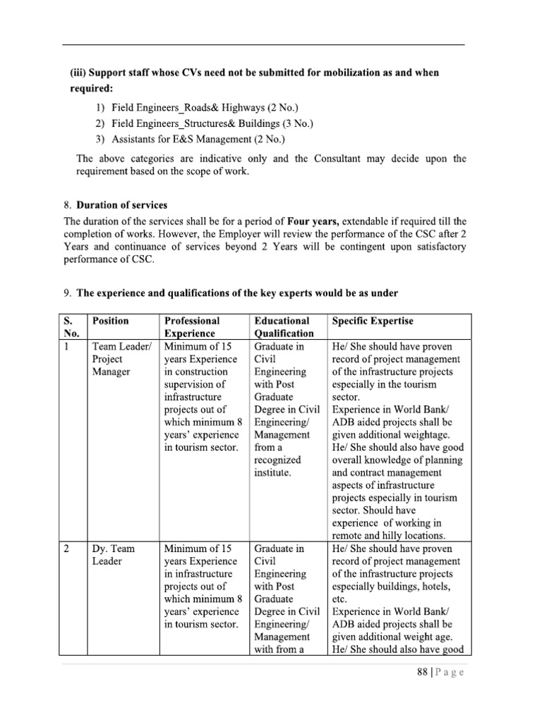 Qualification Criteria PDF