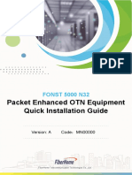 FONST 5000 N32 Quick Installation Guide A
