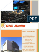 Conoce a GiG Audio, empresa líder en equipos de audio y video