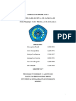 MAKALAH STANDAR AUDIT - KELOMPOK 7 - SA No 250, SA No 256, SA No 315, SA No 320, SA No 560, SA No 620