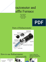 Refractometer and Muffle Furnace