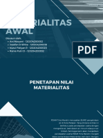 Materialitas Awal