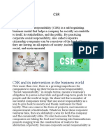 What Is CSR?