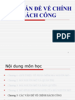 Chuong 5 - Cac Van de Ve Chinh Sach Cong