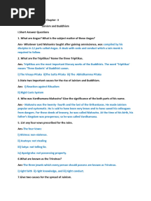Jainism and Buddhism