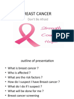 Breast Cancer Presentation - Final