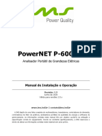 Manual PowerNET P-600 G4