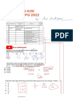 terbaru 5 BEDAH KISI-KISI PRETEST PPG 2022 BAG-5