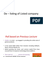 Delisting of Listed Company