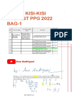 terbaru 1 BEDAH KISI-KISI PRETEST PPG 2022 BAG-1