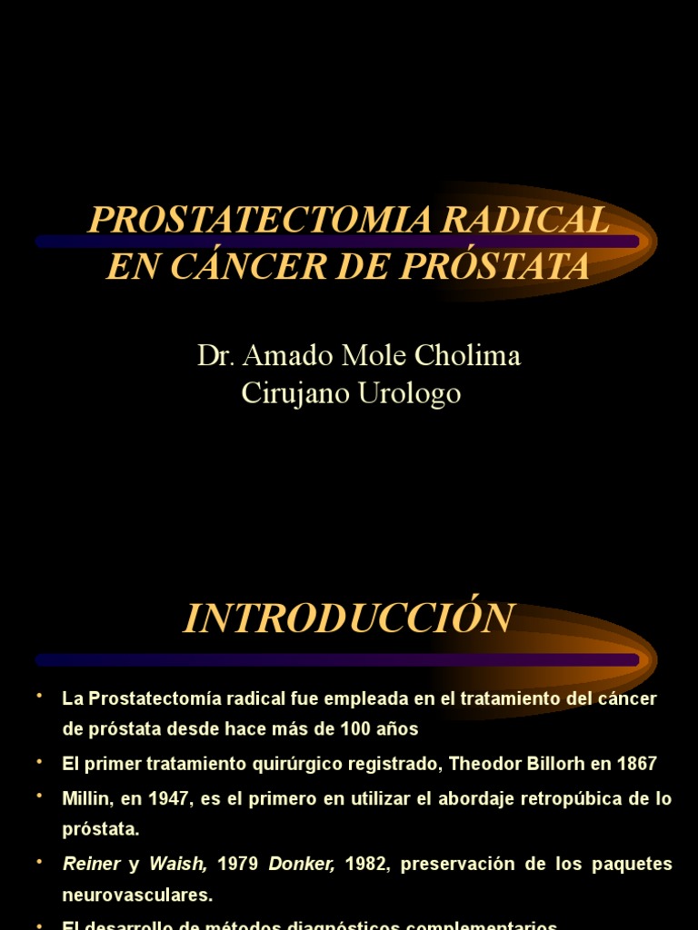 Prostatectomia Radical