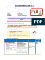 Sesión 5 - Matemática