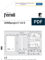 Газовые Котлы Ferroli Domiproject D F24