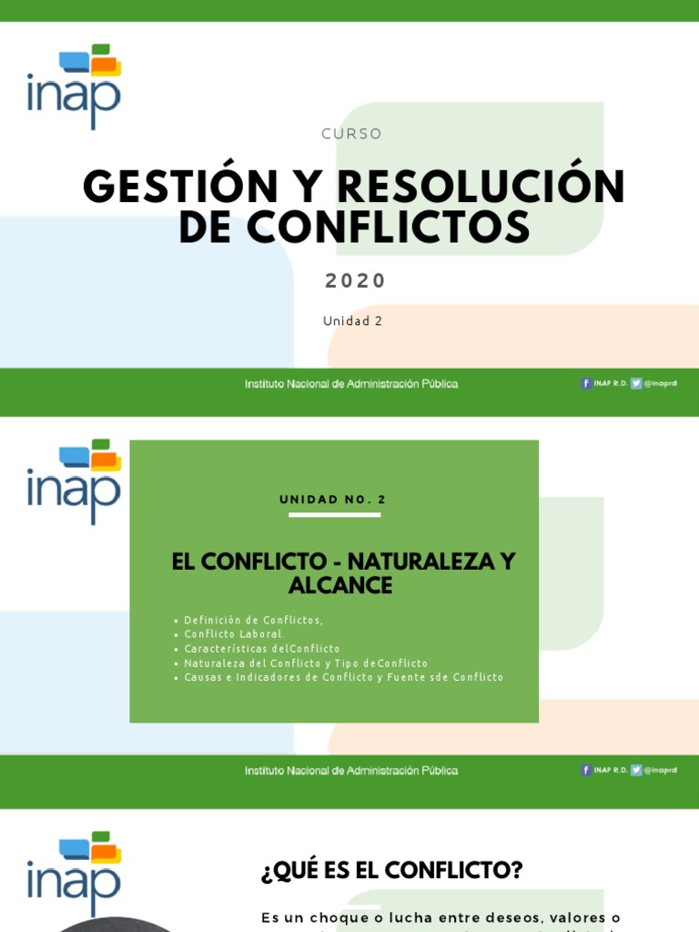 Naturaleza y Gestión de Conflictos | PDF | Conflicto (proceso) | Las ...