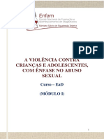 Curso Violência Contra Crianças e Adolescentes Conteúdo Compilado