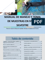 Manual de Manejo y Toma de Muestras en Fauna Silvestre 1