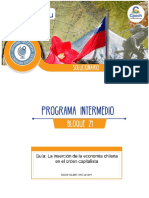 Guía Inserción de La Economía Chilena S. Xix - SOLUCIONARIO