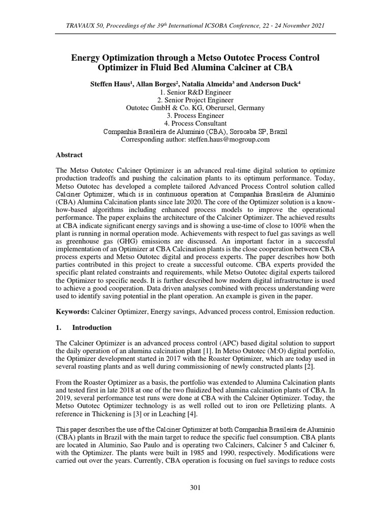 1637146138aa21 Energy Optimization Through A Metso Outotec Process Control Optimizer in Fluid