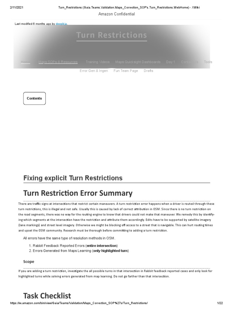 Guidelines for Turn Restrictions in OSM | PDF | Traffic | Controlled ...