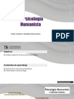 La Psicología Humanista
