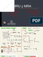 MRU y MRA: Movimiento Rectilíneo Uniforme y Movimiento Rectilíneo Acelerado