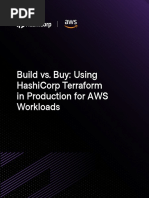 Build vs. Buy: Using Hashicorp Terraform in Production For Aws Workloads