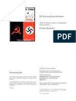 Cesar Santoro Nacionalsocialismo (Plan de Hitler Contra El Socialismo Internacional