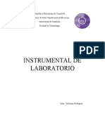 Instrumental de Laboratorio Bioquimica Sebastian Rodriguez