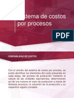 Sistema de Costos Por Procesos