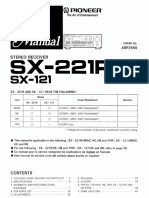 SX-121, -221R - SM