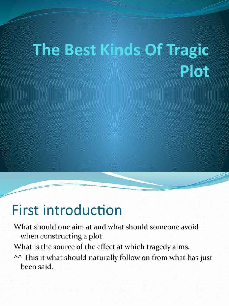 Types and Structure of Tragic Plots | PDF | Tragedy | Oedipus