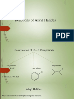 Alkyl Halide Reactions