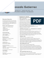 Gonzalo Gutierrez: Economista - Especialista en Complaince Fraude Y Blanqueo