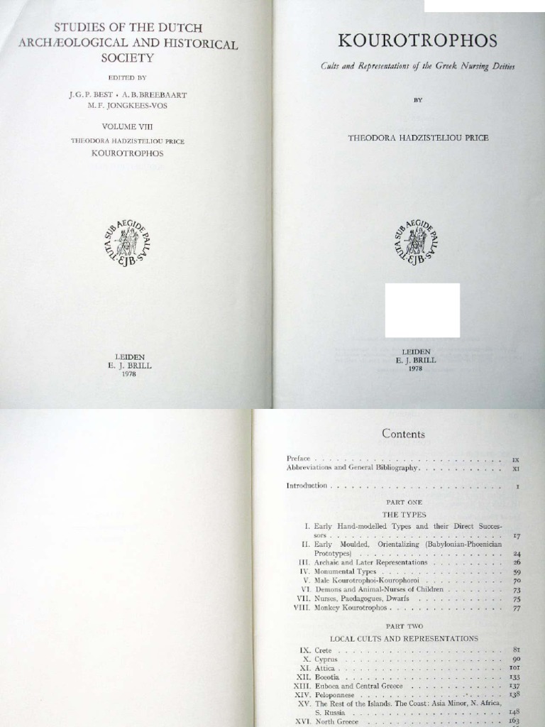 Kourotrophos: Ological Society | PDF | Ancient Greek Religion | Mythology