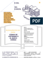 Codificación Del Derecho Internacional Privado en Europa