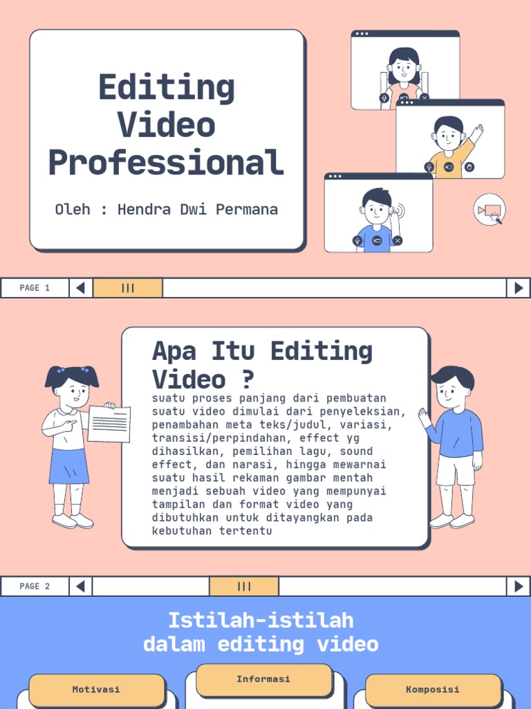 Istilah Dasar Editing Video | PDF