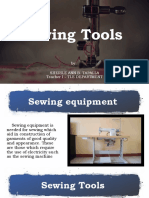 PowerPoint Presentation -Sewing Tools