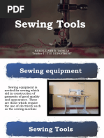 Essential Sewing Tools and Their Uses | PDF | Sewing | Seam (Sewing)