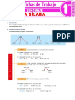 La Silaba para Primer Grado de Secundaria